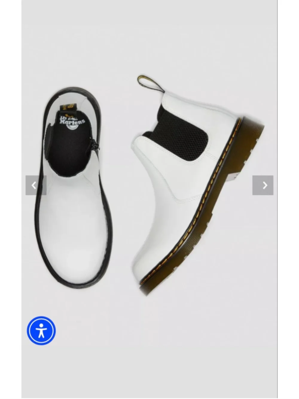 Dr. Marten YOUTH 2976 LEATHER CHELSEA BOOTS